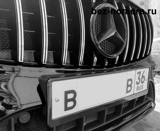 Рамка вблизи - Мерседес АМГ