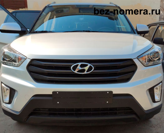 Hyundai Creta без номеров